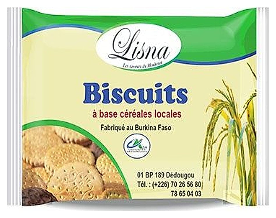 Paquet de biscuits Lisna