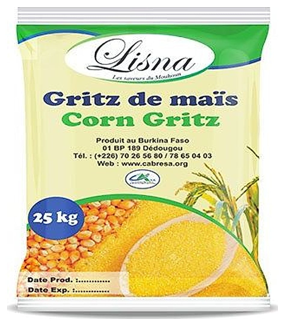 Sac de gritz de maïs Lisna, 15 kg